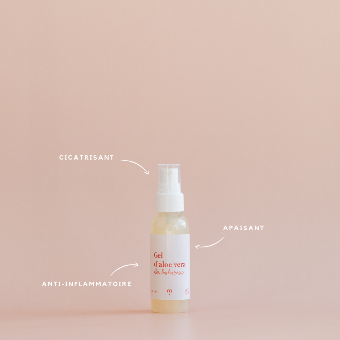 Gel d’aloe vera post-partum