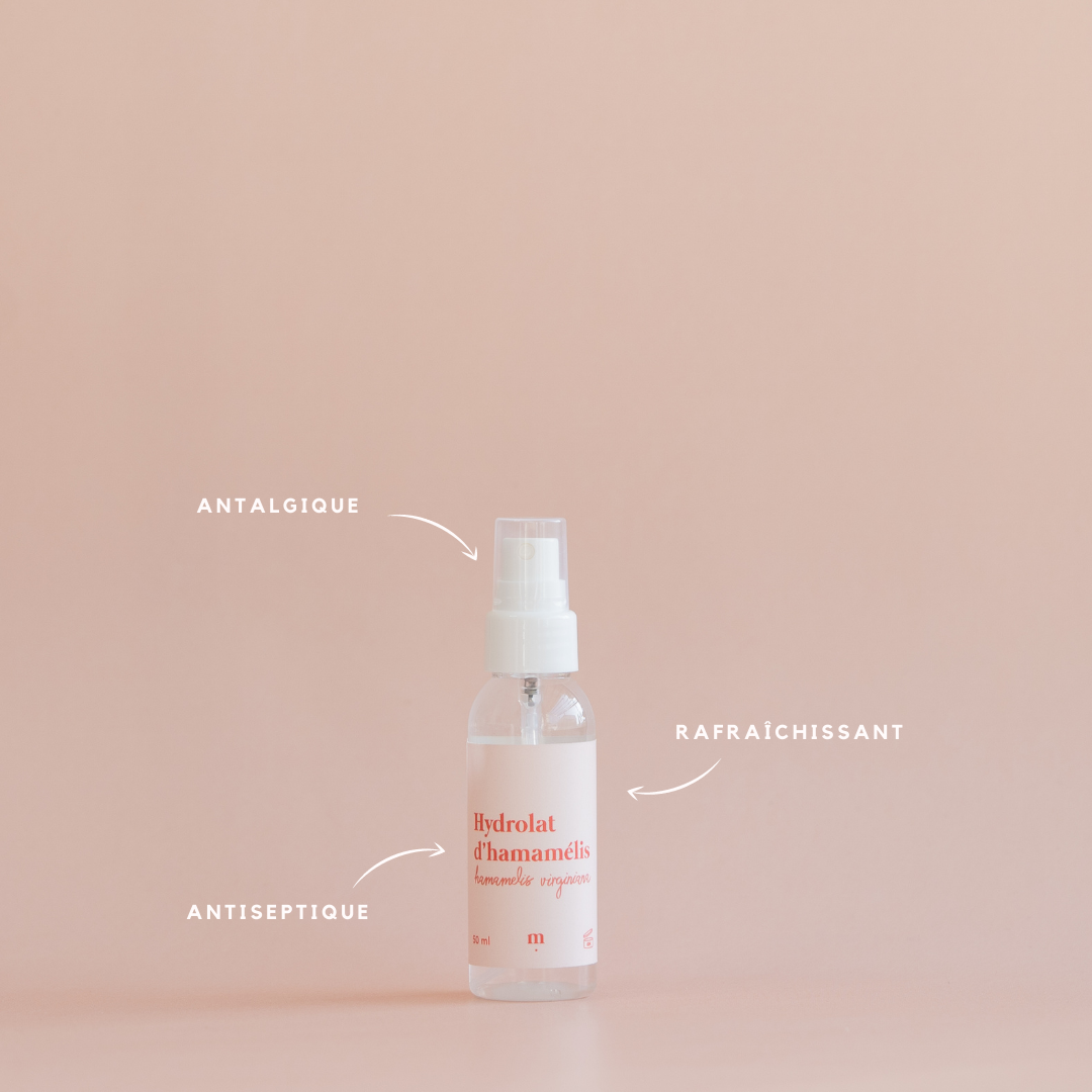 Hydrolat d’hamamélis post-partum